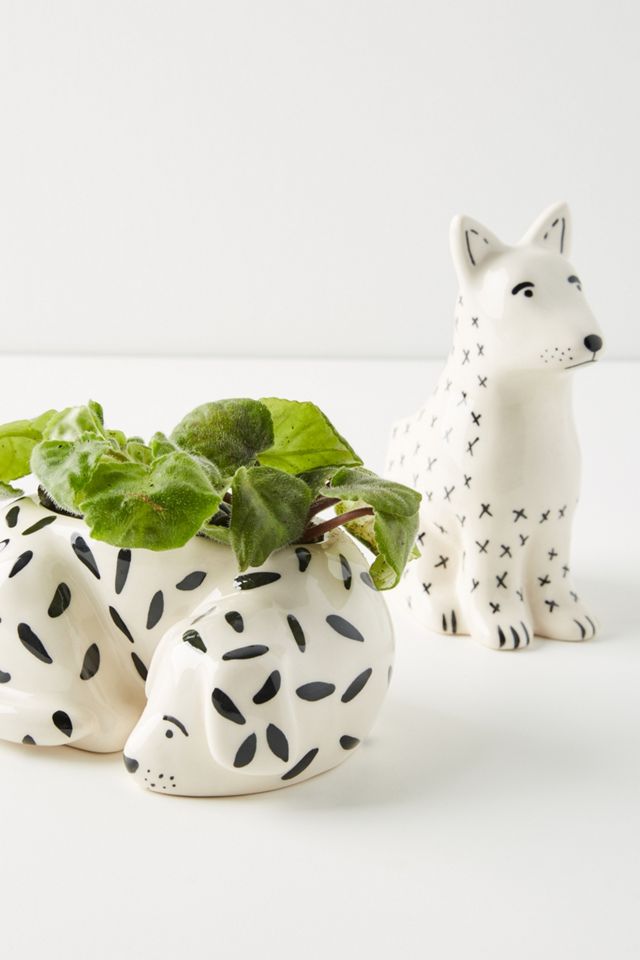 Tinyloud Creative Co. Ceramic Dog Pot #1