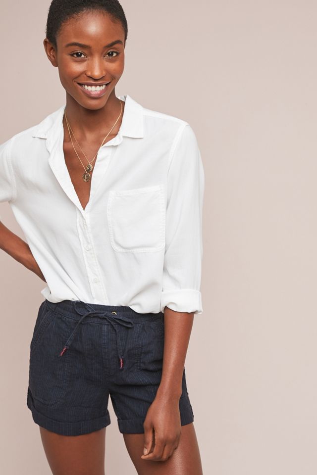 Linen Shorts | Anthropologie