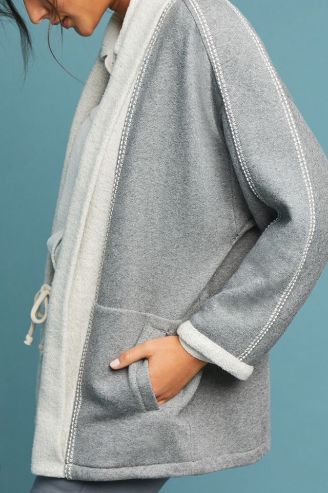 Stitched Terry Cardigan #2