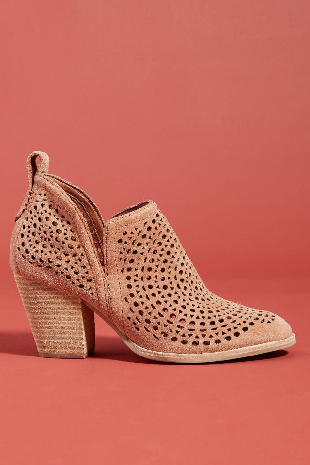 Jeffrey campbell store perforated booties