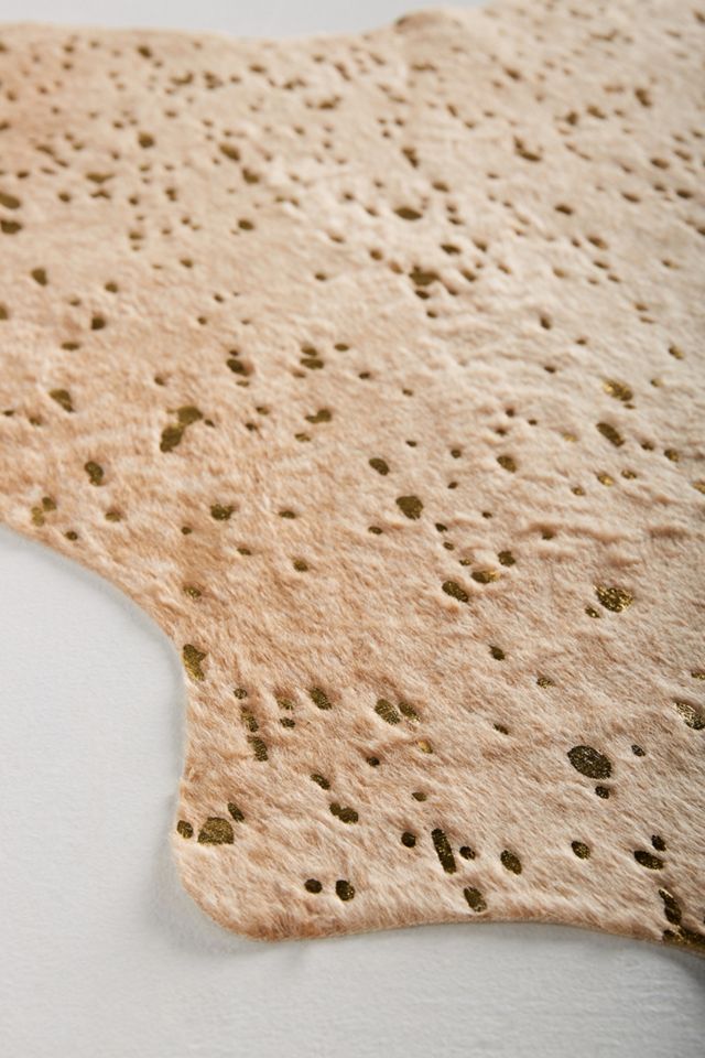 Cabin Faux Hide Rug #1