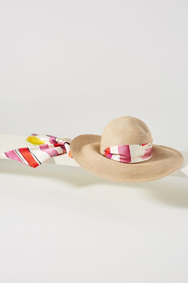 Authentic Eugenia Kim floppy hat Anthropologie NWT Eugenia Kim Cassidy Packable Straw Floppy Hat | Anthropologie main image 2