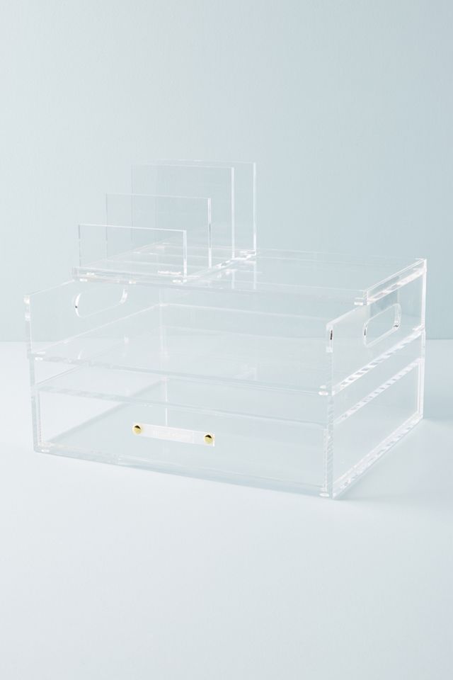 Acrylic Bloc Collection Desk Storage