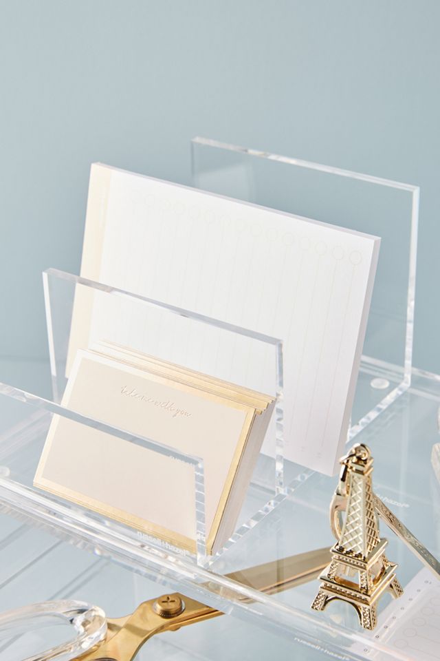 Acrylic Bloc Collection Desk Storage Organizer  #2