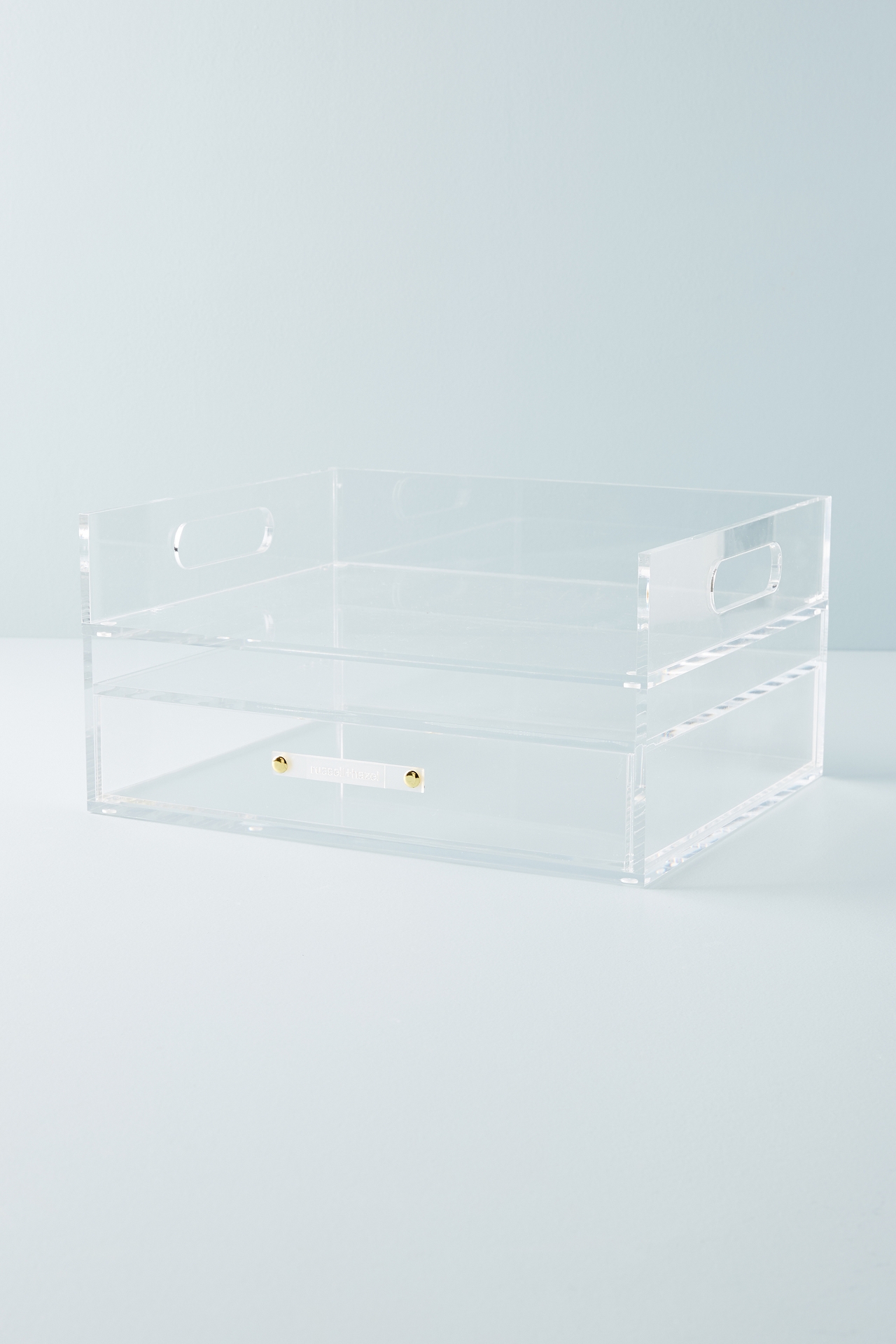 Acrylic Bloc Collection Desk Storage