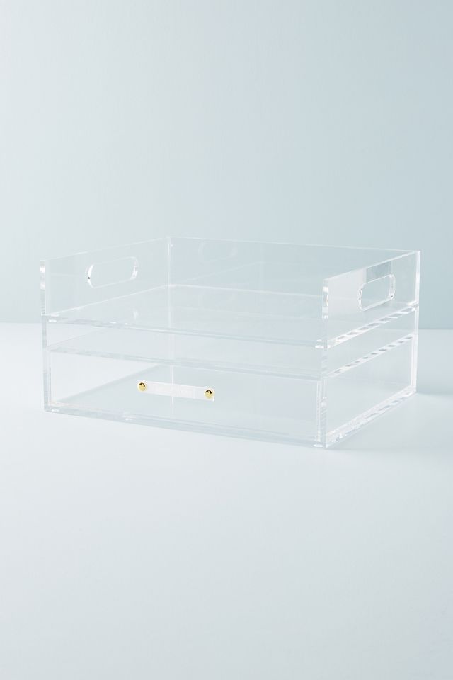 Acrylic Bloc Collection Desk Storage Organizer  #4