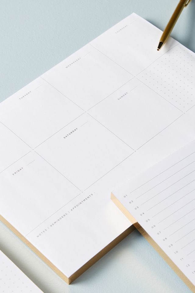 In Due Time Notepads, Set of 3 #1