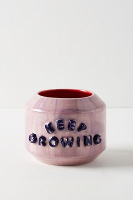 Garden Greeting Pot