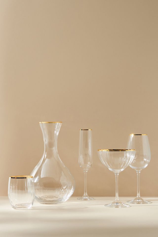 Waterfall Stemless Wine Glasses, Set of 4 #2