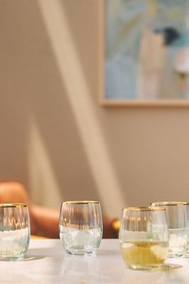 SALE☆レア即納【Anthro】Waterfall Highball Glass 4点SET Waterfall Highball Glasses, Set of 4 | AnthroHome