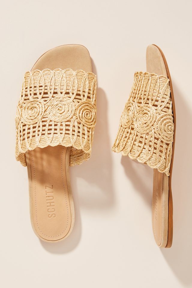 Schutz slide online sandals