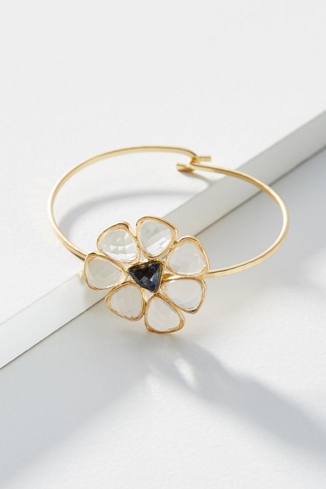 Blooming Mosaic Cuff Bracelet
