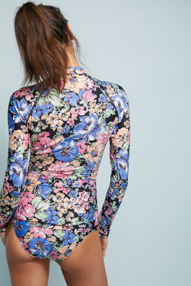 Anthropologie Floral Rashguard #1