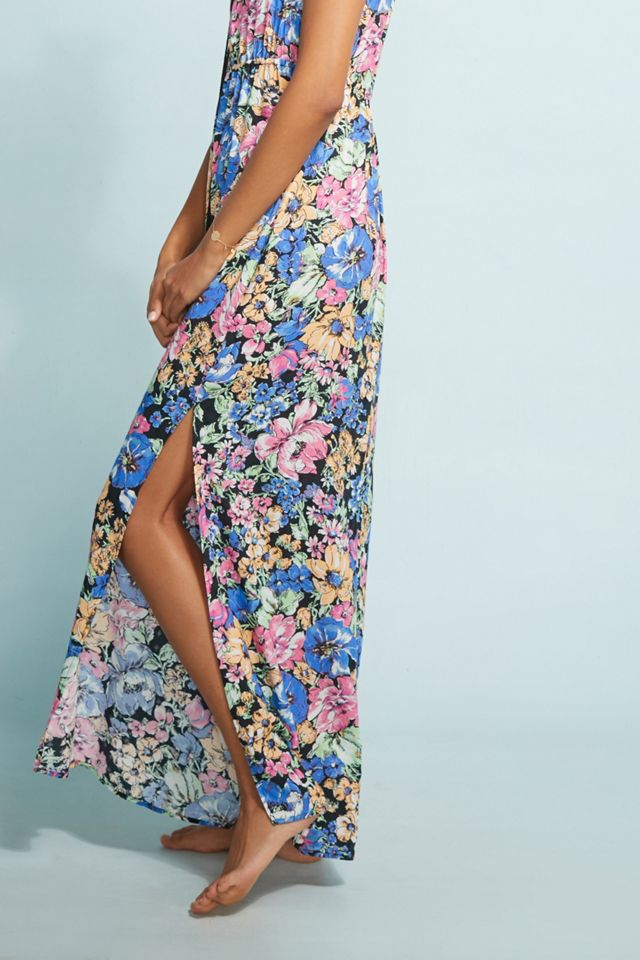 Lace-Up Maxi Dress #2