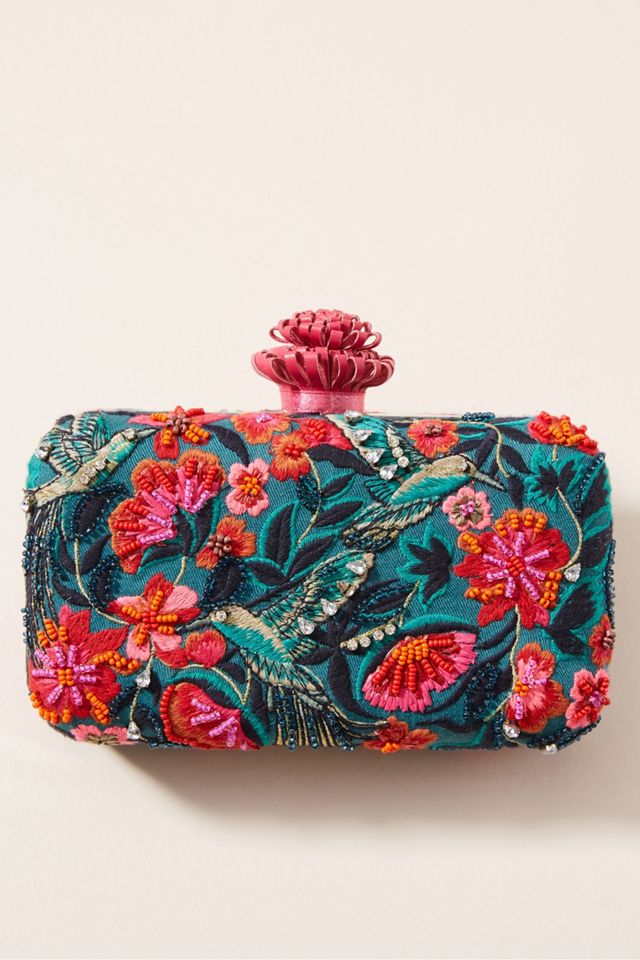 Esmeralda Floral Clutch #1