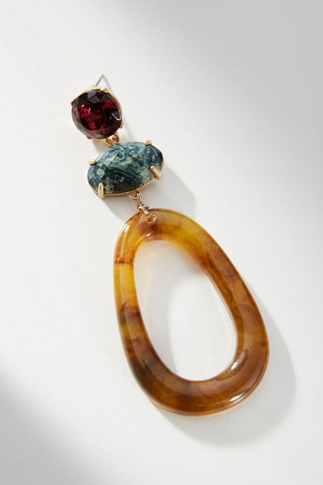 Schaffer Resin Drop Earrings #1