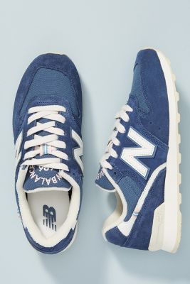 New Balance Navy 696 Sneakers Anthropologie