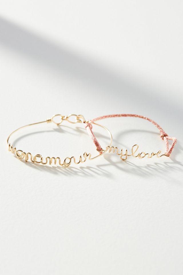 Mother and Daughter My Love Bracelet Set #1