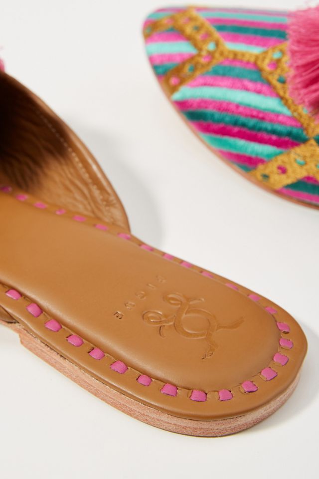 Figue Audrey Tassel Slides #3