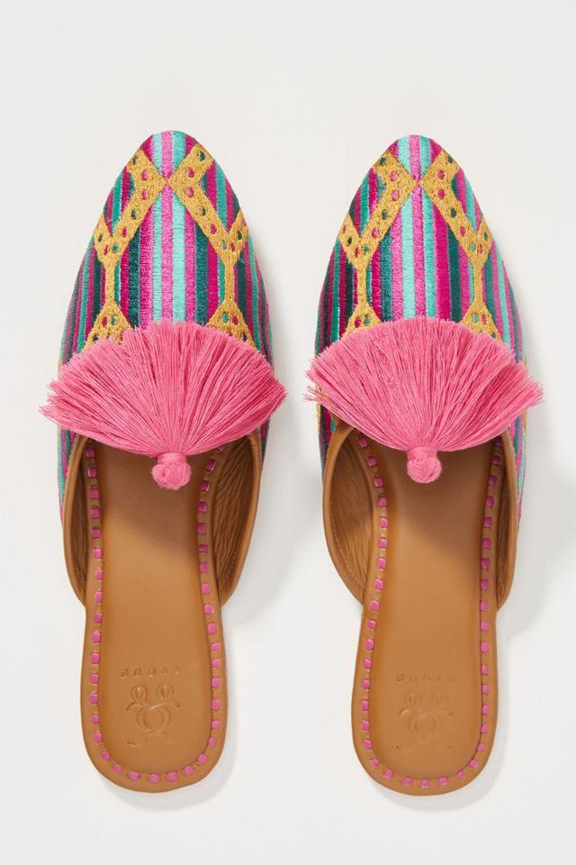 Figue Audrey Tassel Slides #1