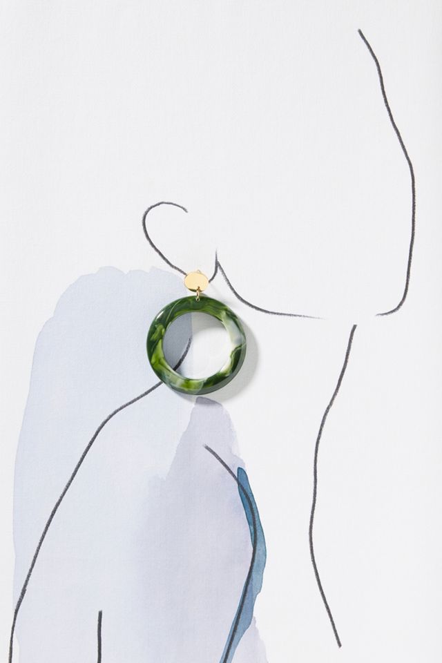 Cairo Hooped Post Earrings #2