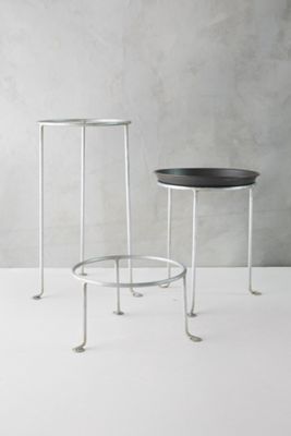 Iron Plant Stand, 10" diameter