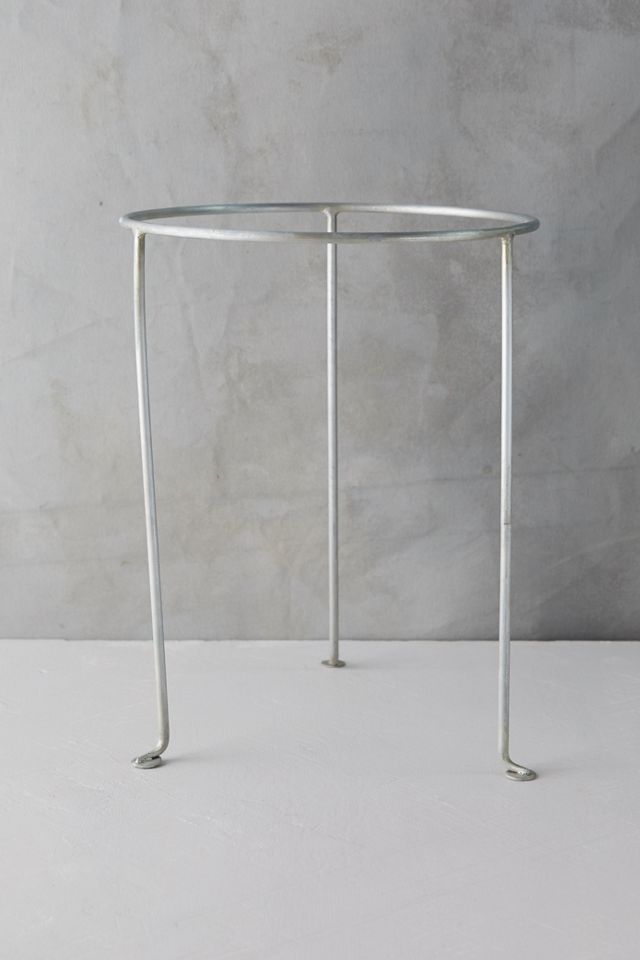 Iron Plant Stand, 14" diameter #1