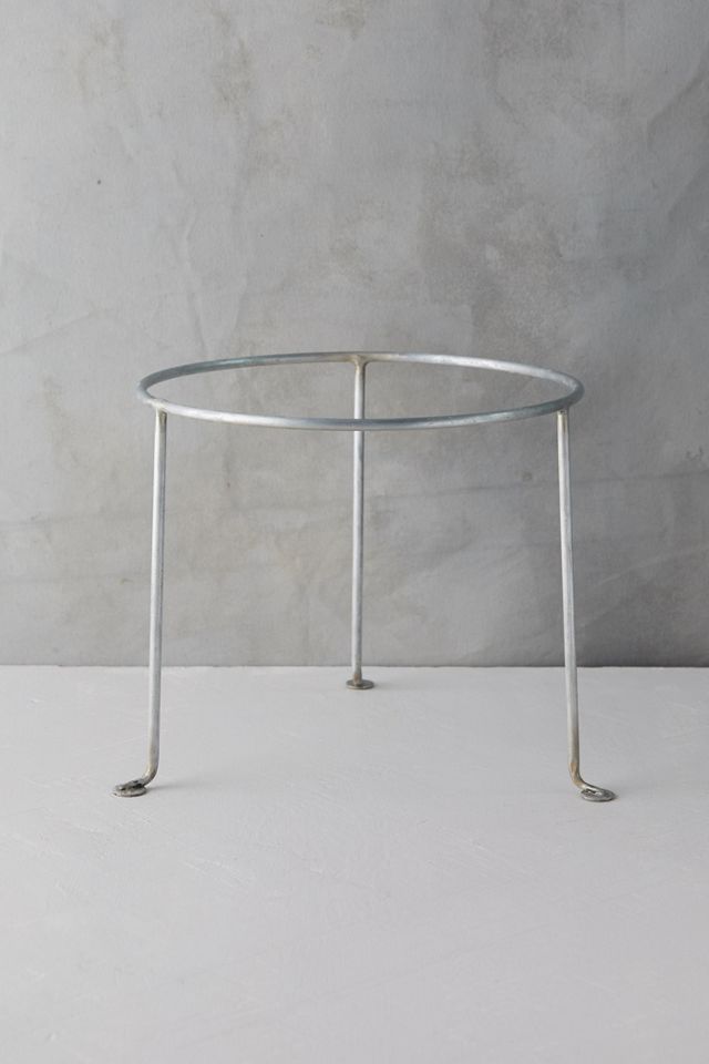 Iron Plant Stand, 14" diameter #2