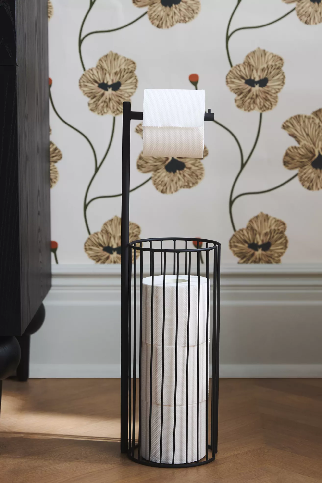 Kelly Standing Toilet Paper Holder - Stylish & Modern