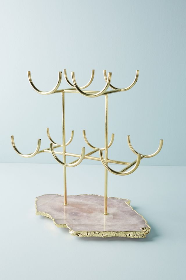 Rose Quartz Wine Rack #1
