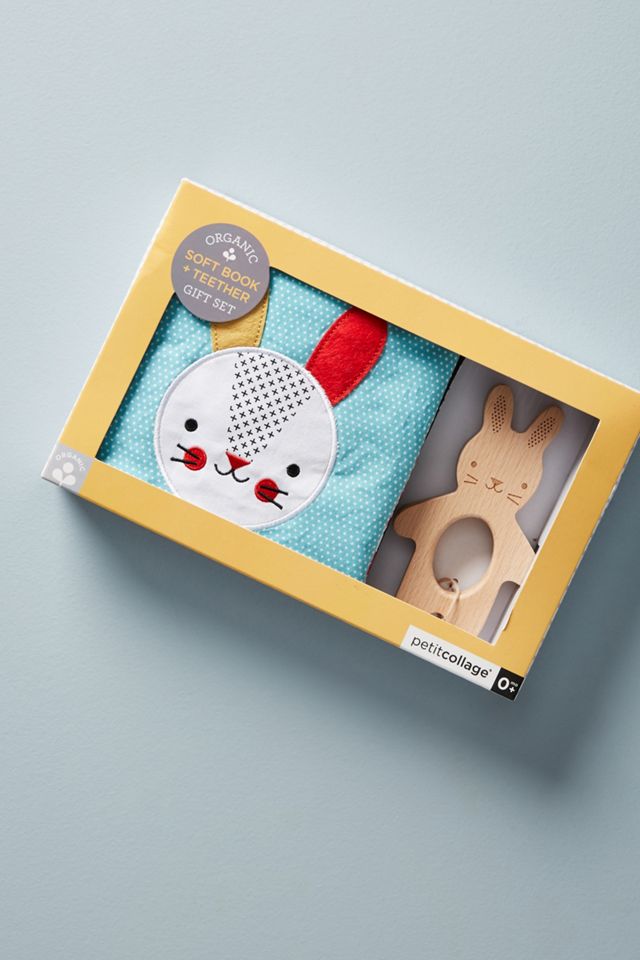 Bunny Book + Teether Set
