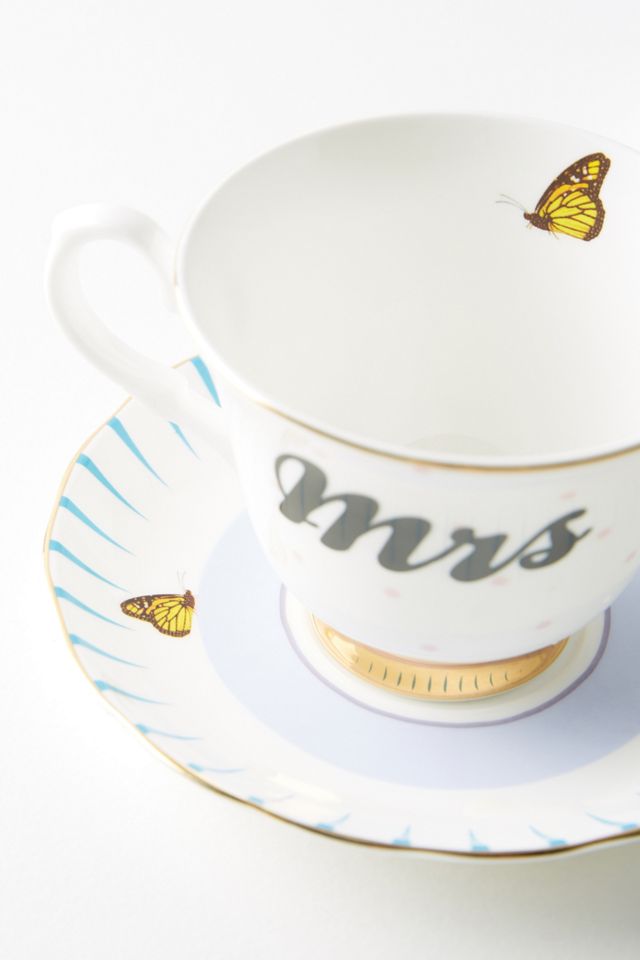 Yvonne Ellen Mr. and Mrs. Teacup Set #1
