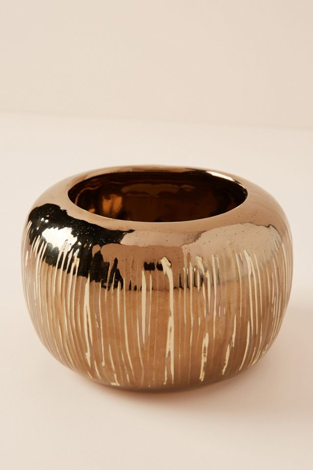 Copper-Striped Pot