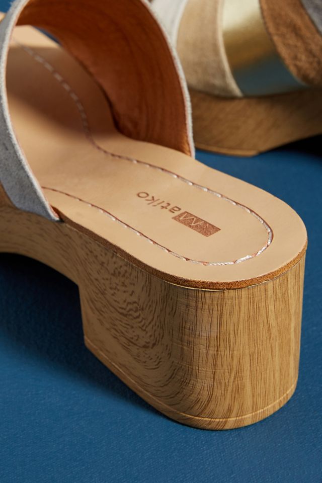 Matiko Striped Platform Sandals #3