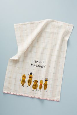 Dylan Mierzwinski Peanut Gallery Dish Towel