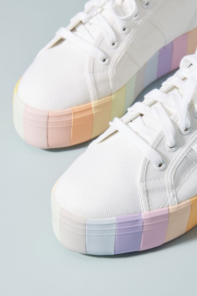 Superga Rainbow Platform Sneakers #2