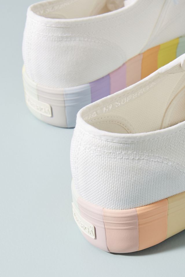 Superga Rainbow Platform Sneakers #3