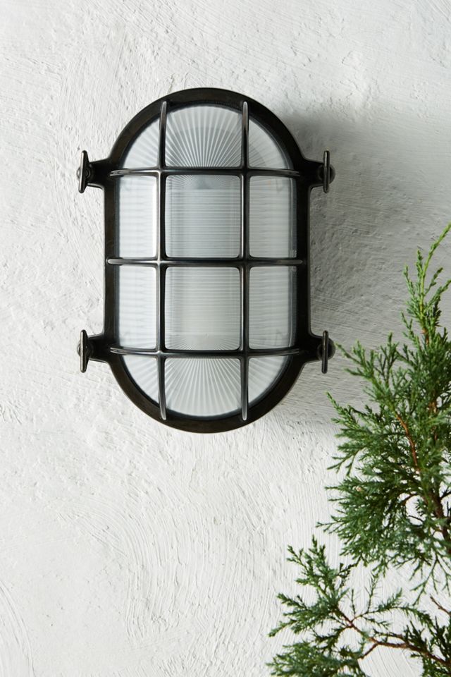 Original BTC Oval Bulkhead Sconce #1