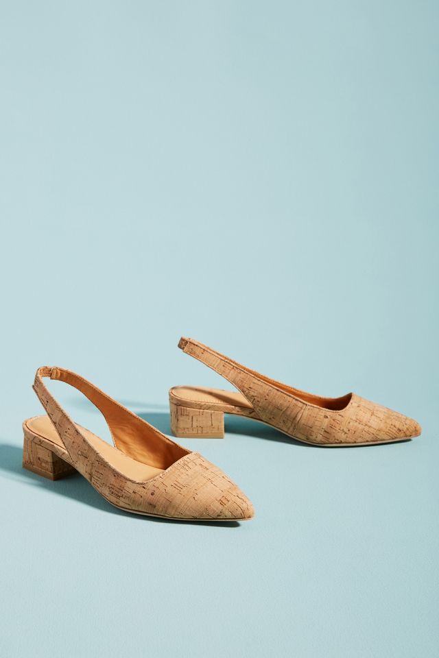 Bill blass billie slingback heels sale