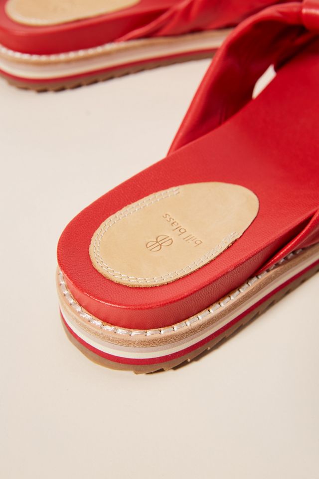 Bill Blass Padget Leather Sandal Slides #3