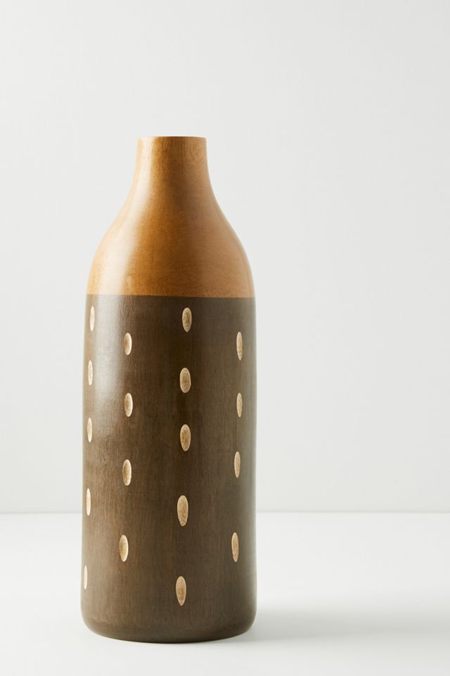 Wooden Reid Vase #3