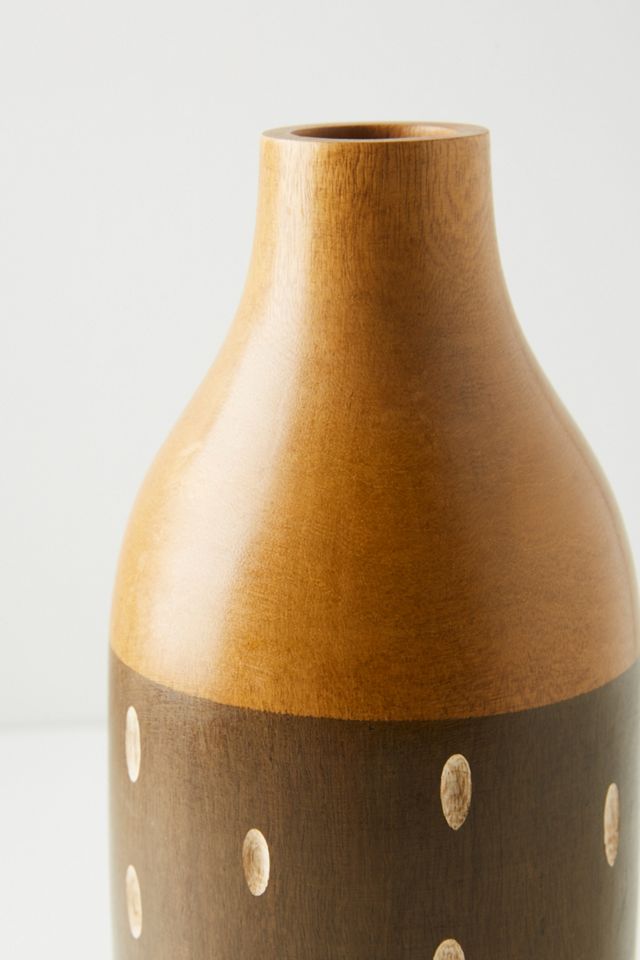 Wooden Reid Vase #4