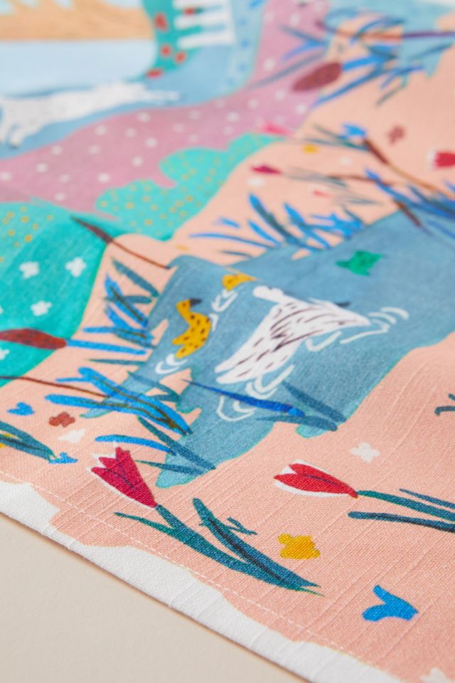 Spring Has Sprung Dish Towel #1