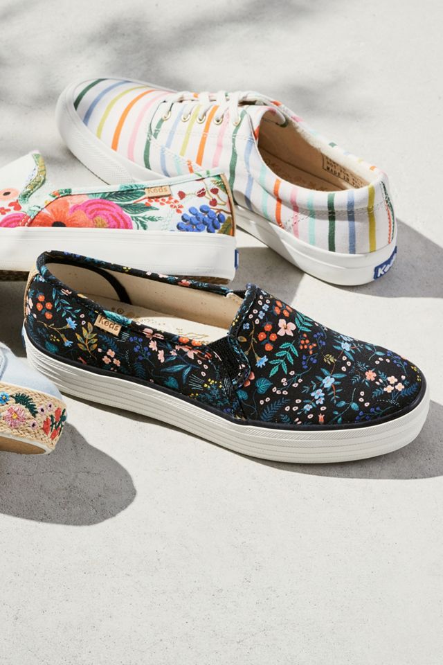 Keds x Rifle Paper Co. Anchor Happy Stripe Sneakers #4