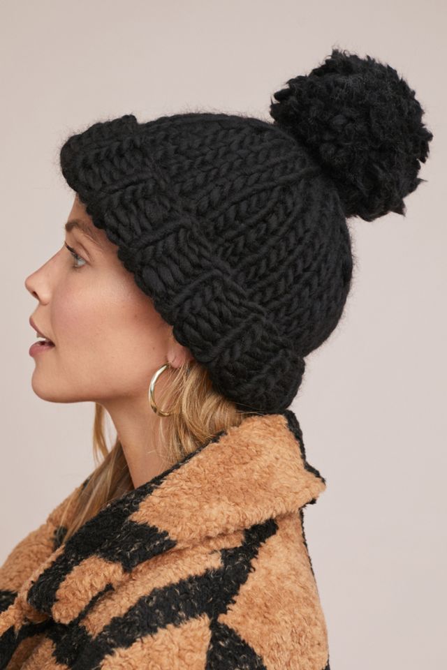 Fold-Up Beanie Knitting Kit #2