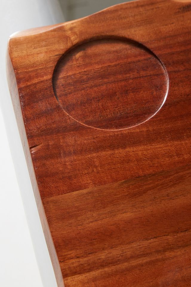 Live-Edge Bath Caddy #1