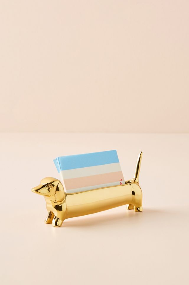 Dacshund Card Holder #1