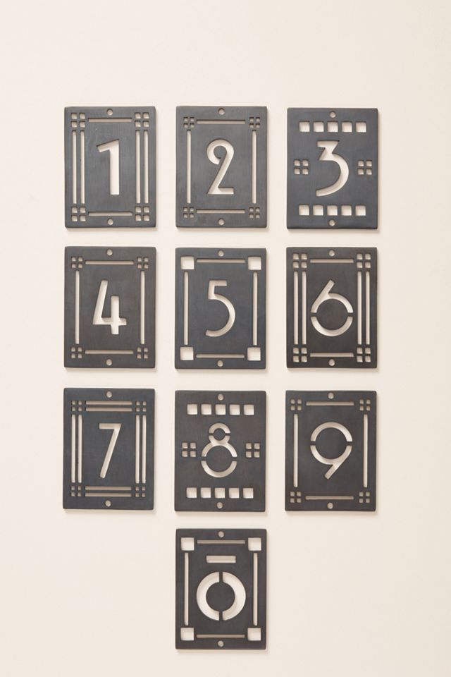 Ingrid House Numbers #1