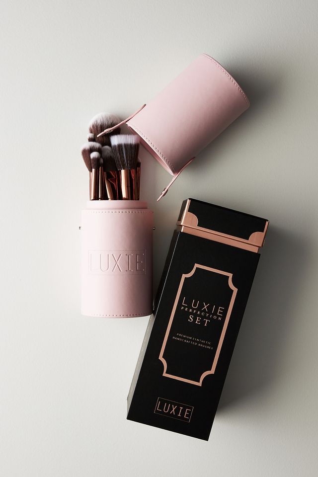 Luxie Rose Gold Brush Set