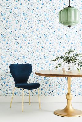 Vikki Chu Peacock Wallpaper | Anthropologie